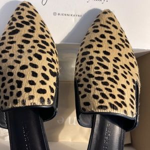 Jenni Kayne Leopard Print Mules